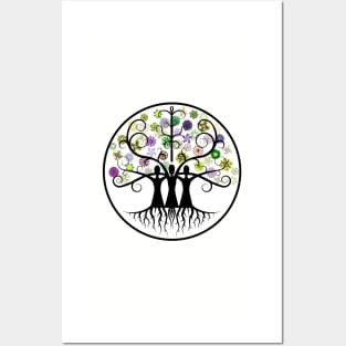 Three Sisters Tree Of Life Posters and Art